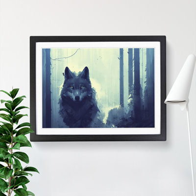 Wolf Art Painting Vol.3 - Framed Print