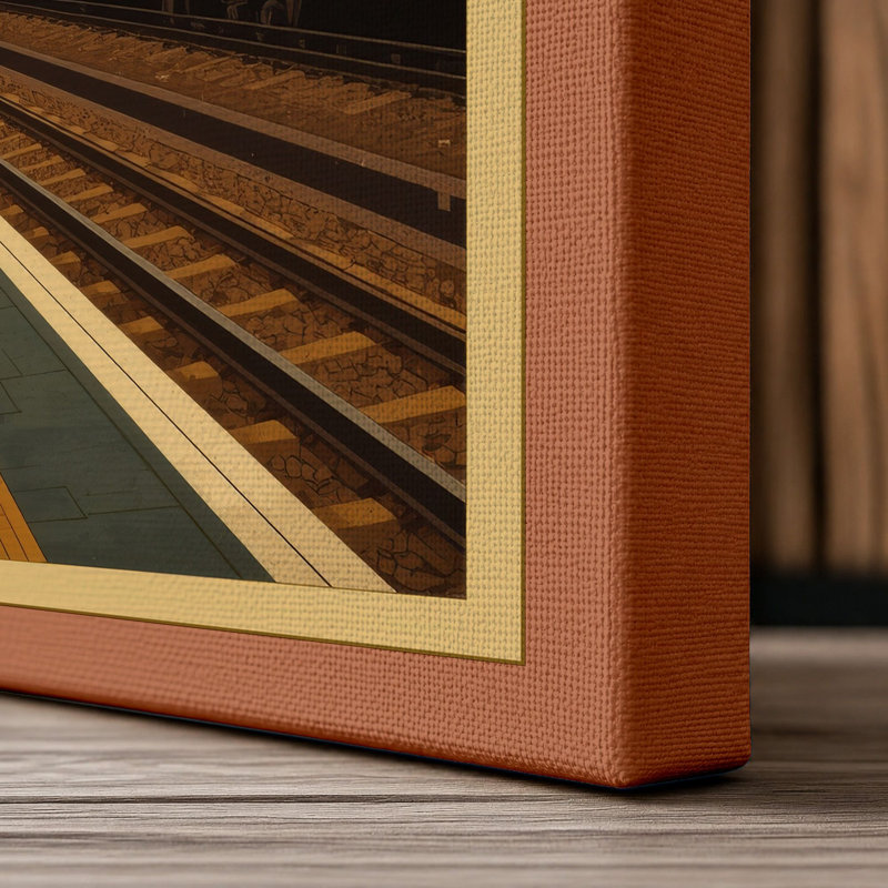 Print, 24x16 - 61.0 x 40.6 cm, Terracotta Border