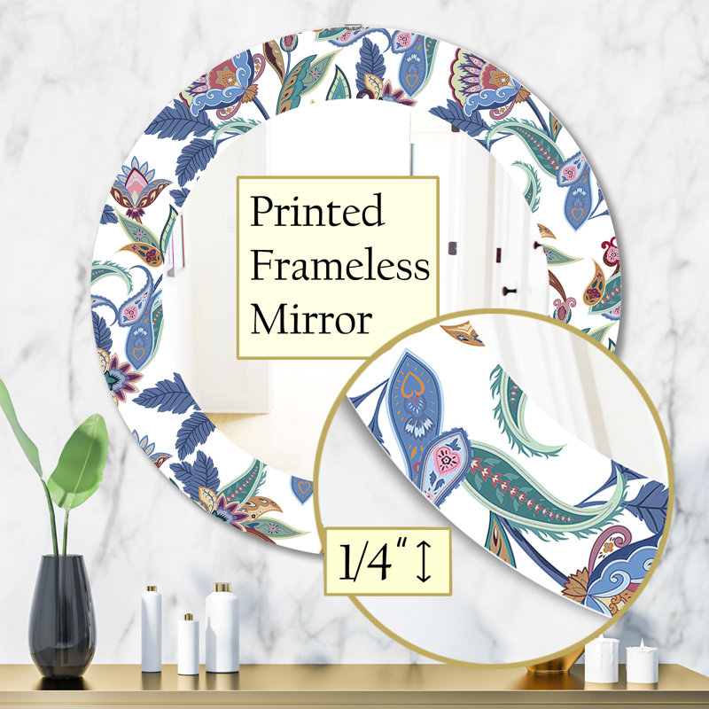 Miroir mural Tropical Mood 1, H 31,5 po x l po