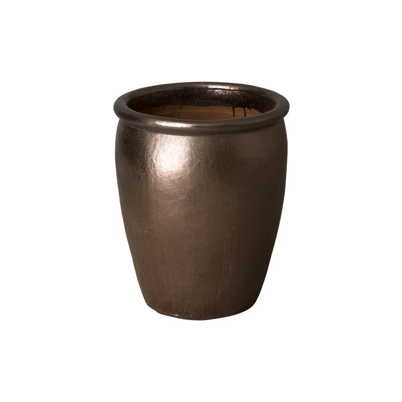 Steffen LND POT LG, MÉTALLIQUE, H 20 po x l 17 po x P 17 po, Bleu