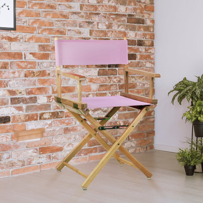 Somer Folding Director Chair Replacement Canvas, Pink