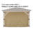 APEX GARDEN Polyester Side Wall for Gazebo-87941954