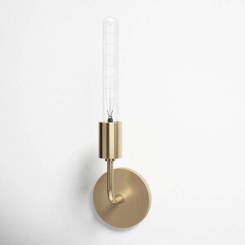 Madisson Armed Sconce, Aged Brass