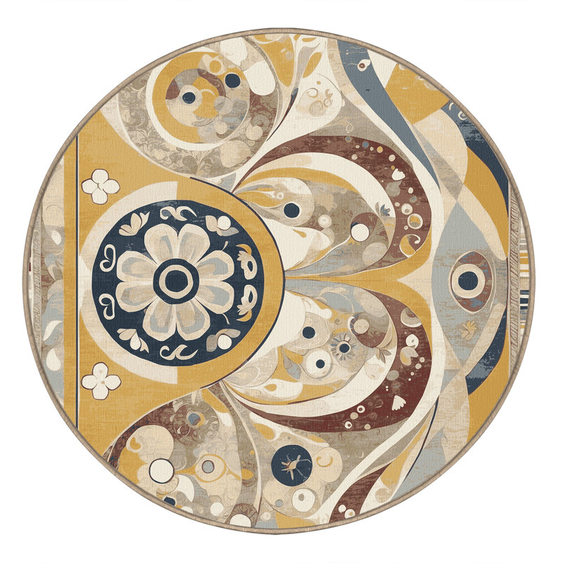 Tapis Jazzy Curl, Rond 3 pi