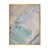Toile avec cadre flottant or
