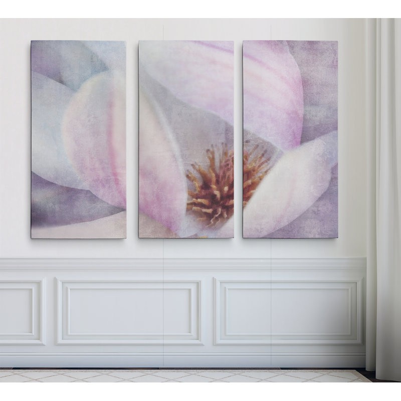 Magnolia Melody II-impression de plusieurs pièces sur toile, H 24 po x l 36 po x P 1,5 po