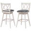 Dutil Swivel Counter Stool with Solid Wood Frame-740426463-740426462