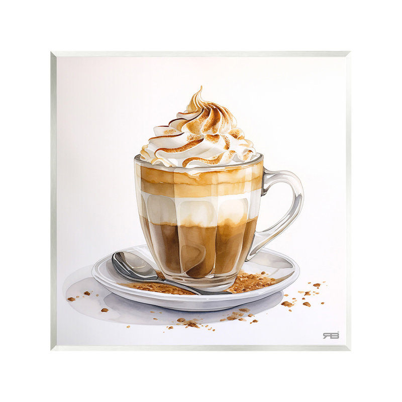 Art mural café café au lait par RB