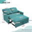 2 Seater Linen Sofa Bed-2073523725