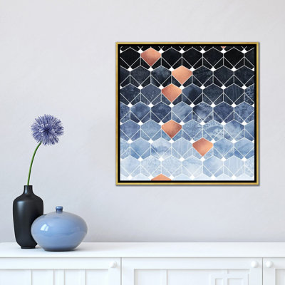 «Copper Diamonds» par Elisabeth Fredriksson - impression d'art graphique