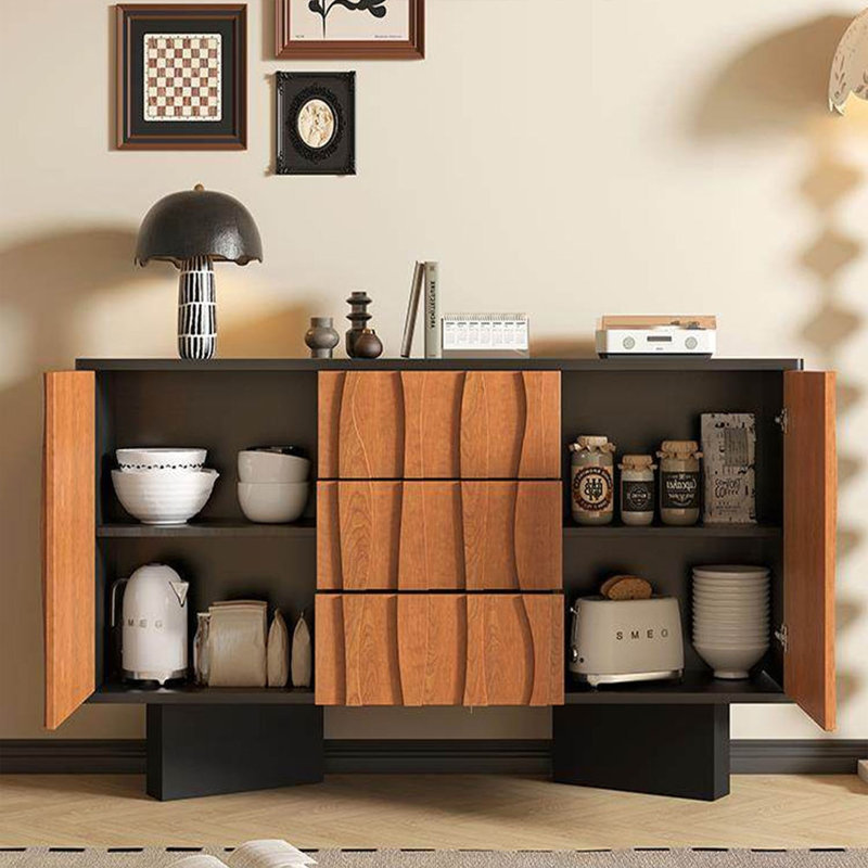 Buffet de rangement simple et multifonctionnel, H 37,41 po x l 47,24 po x P 15,74 po