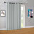 NICOLE PATIOS Extra Wide Solid Room Darkening Curtain Panel-217316922-217316921