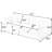 Modern Sofa With Two Throw Pillows-655432037
