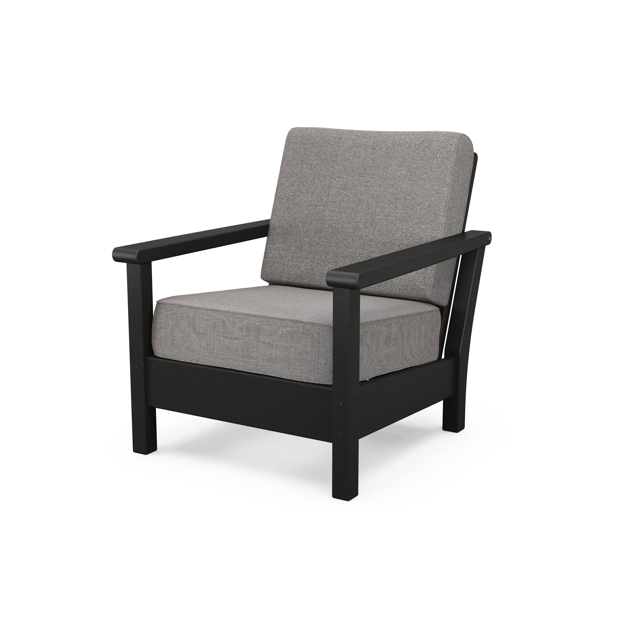 Harbour Deep Seating Chair, Black, Gray Mist