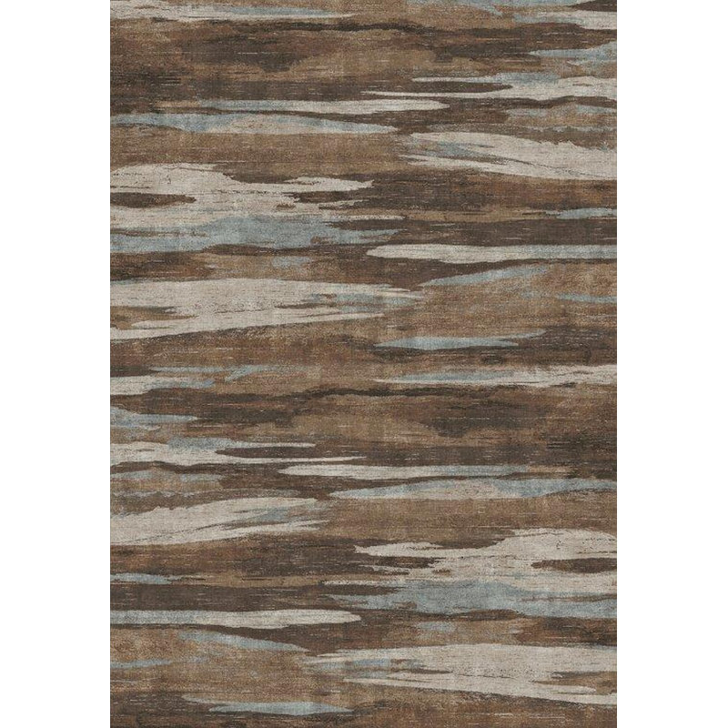 Celebration Abstract Brushstroke Multi Area Rug, 5'3"x7'3"