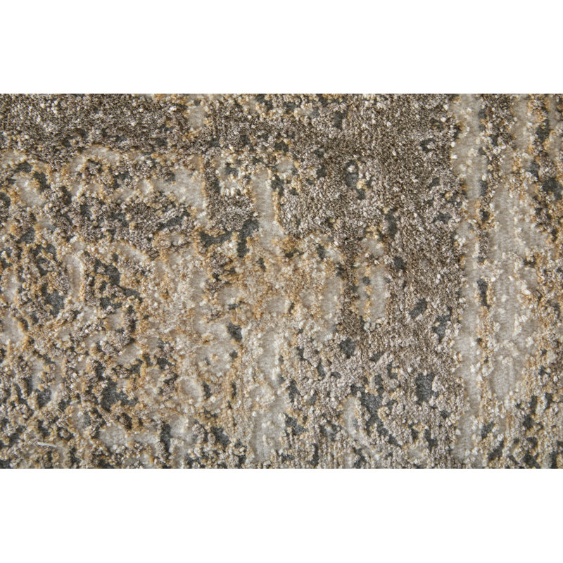 Addolorato Abstract Indoor Rug, Rectangle 3'9" x 5'7"