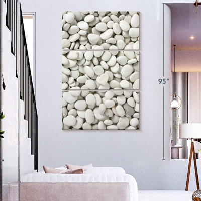 Alvord Clean White Pebbles