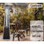Chauffe-terrasse sur pied