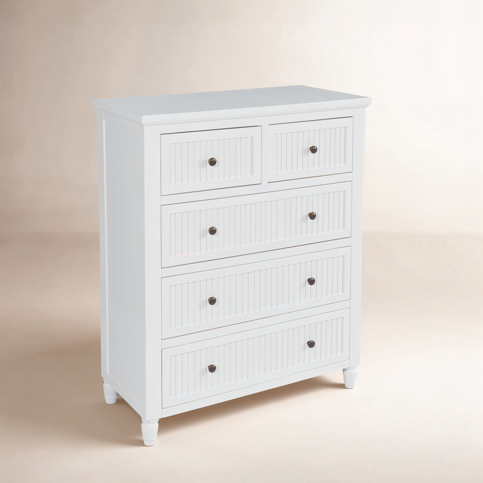 Pearce 6-Drawer Chest, White