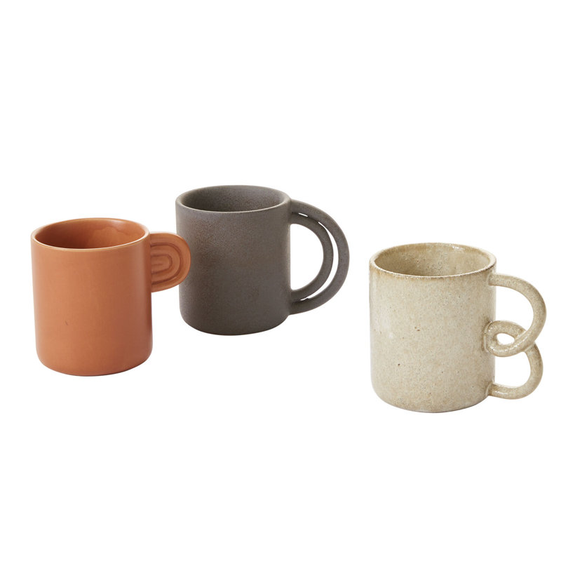 Karner Mug 3.75"x 3.25"x 5", Terracotta