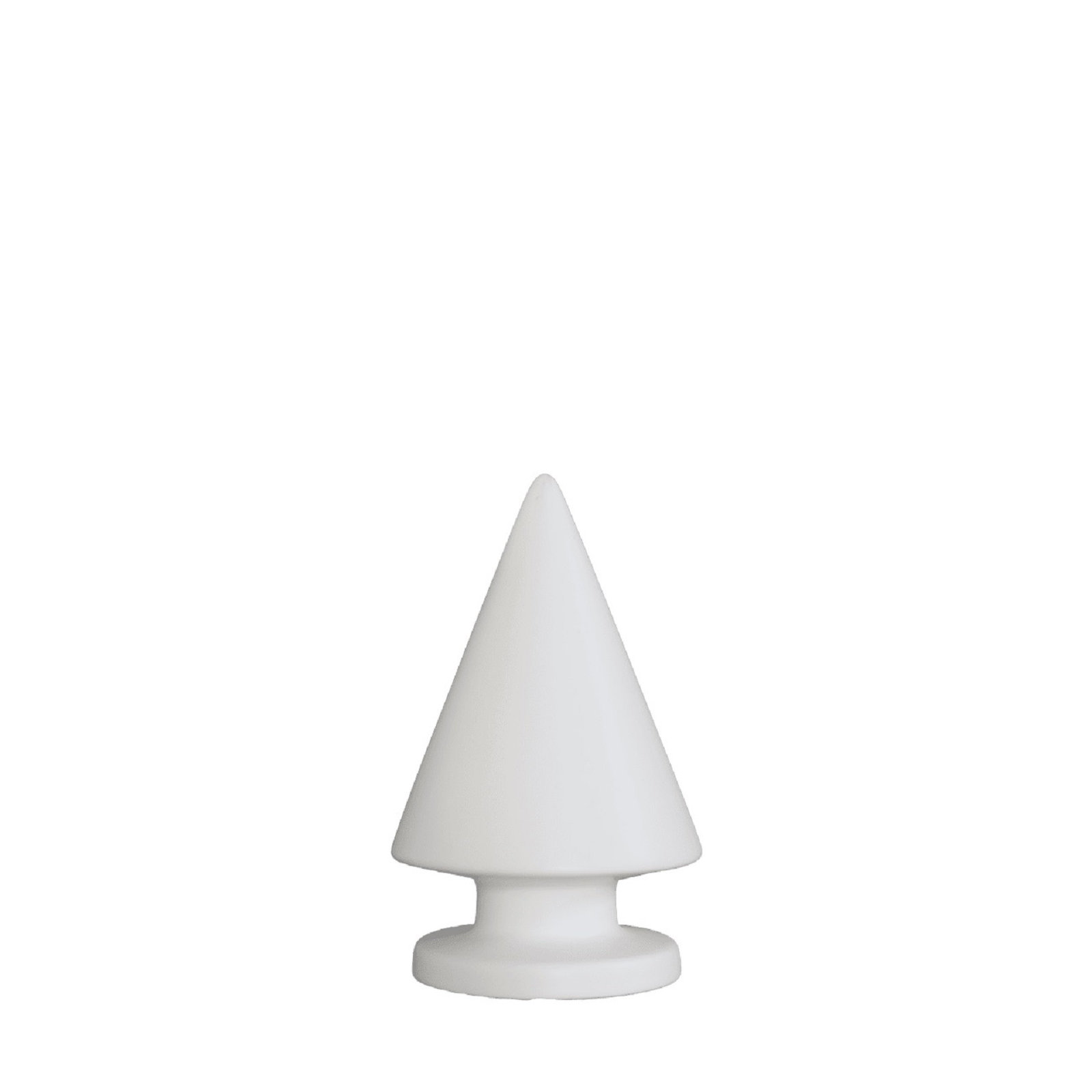 Christmas Tree Mole Ceramic, 4.72'' H x 2.76'' W x 2.76'' D, White
