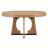 Modern Round Extendable Dining Table Set with 16" Removable Middle Leaf-1224232592-1224232595