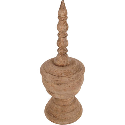 Brackin Solid Wood Figurine / Sculpture Decorative Object