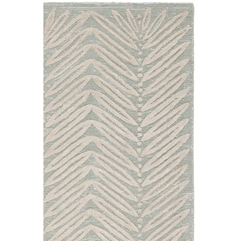 Tapis en laine / viscose touffeté à la main Geraro Martha Stewart, Rectangle 4 pi x 6 pi