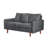 55.8" Loveseat velvet Sofa With Wooden Legs,modern Design With Cushions-1975204305