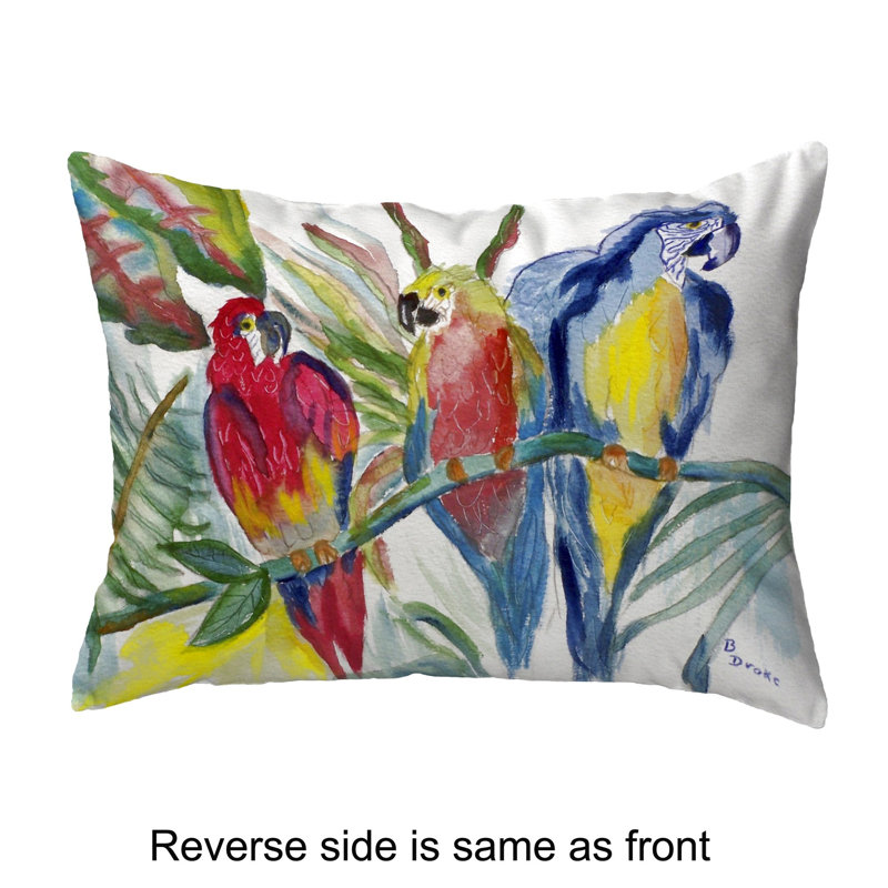  Housse et insert de coussin d'extérieur Parrot Family