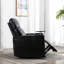 Siège de cinéma individuel inclinable électrique en similicuir de 33,1 po de largeur avec porte-gobelets (ensemble de 4)-210403084