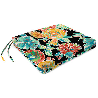 19" x 17" Outdoor Seat Cushion with Ties