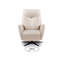 Luxor Genuine Leather Swivel Electric Recliner-1024017642