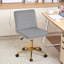 Chaise de bureau en velours Auctin-567156631
