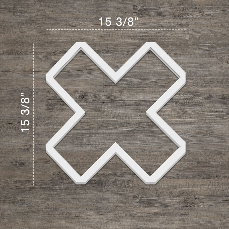 Fowler Wall Panel, 15.375" H x 15.375" W x 0.375" D