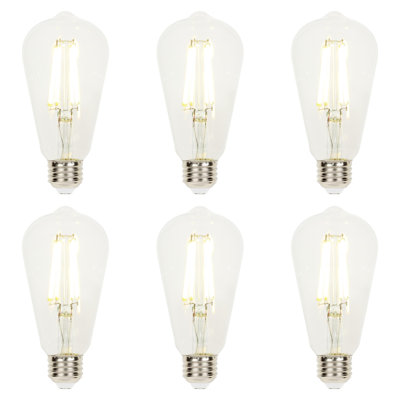 10 W (équivalent à 75 W), ampoule DEL A19 à intensité variable, culot moyen E26 (standard)