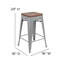 Tabouret à hauteur de comptoir 24 po Gladus-1740275197-1636743253-1635336333