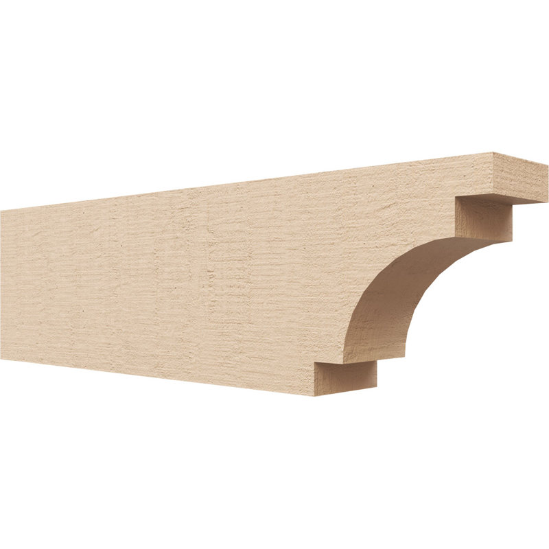 Bois de méditerranée TimberThane Ra partier, brun clair apprêté, H 7 po x l 31 po x P 11 po