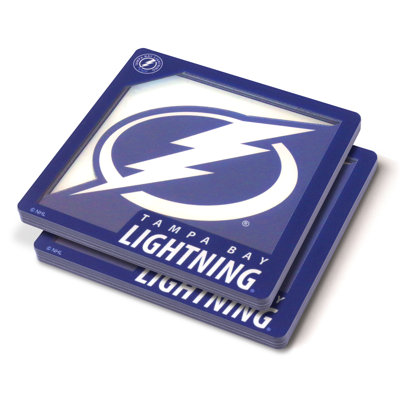 NHL 3D Logo Series Coasters
