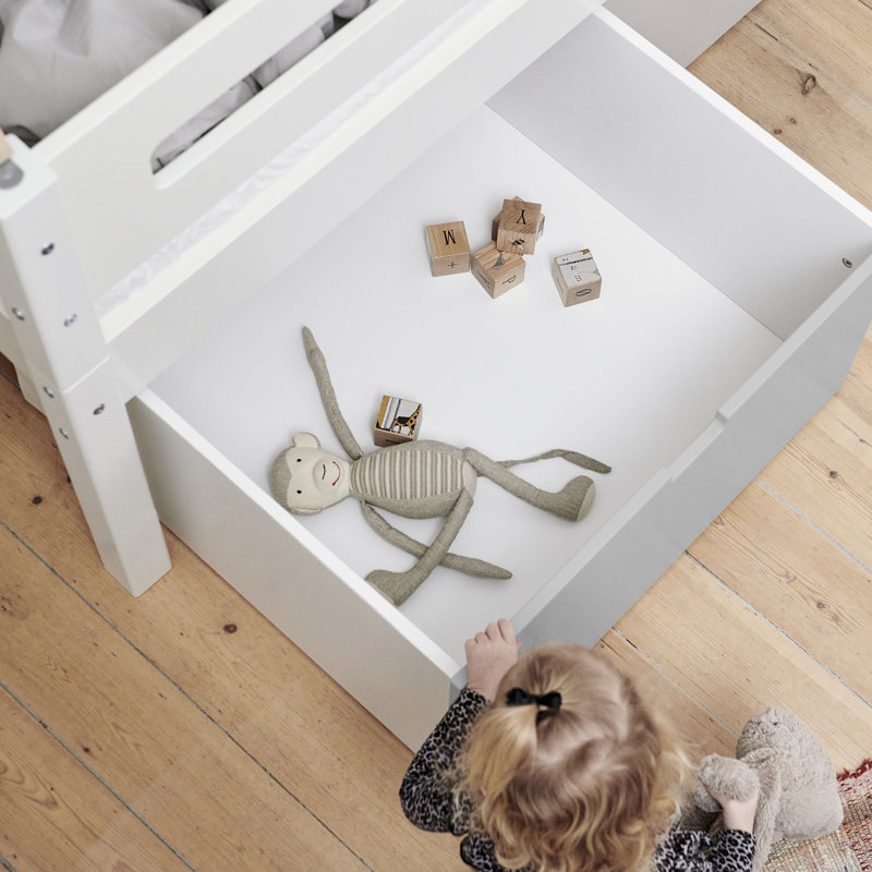 Glendive Underbed Storage Drawers, Grey