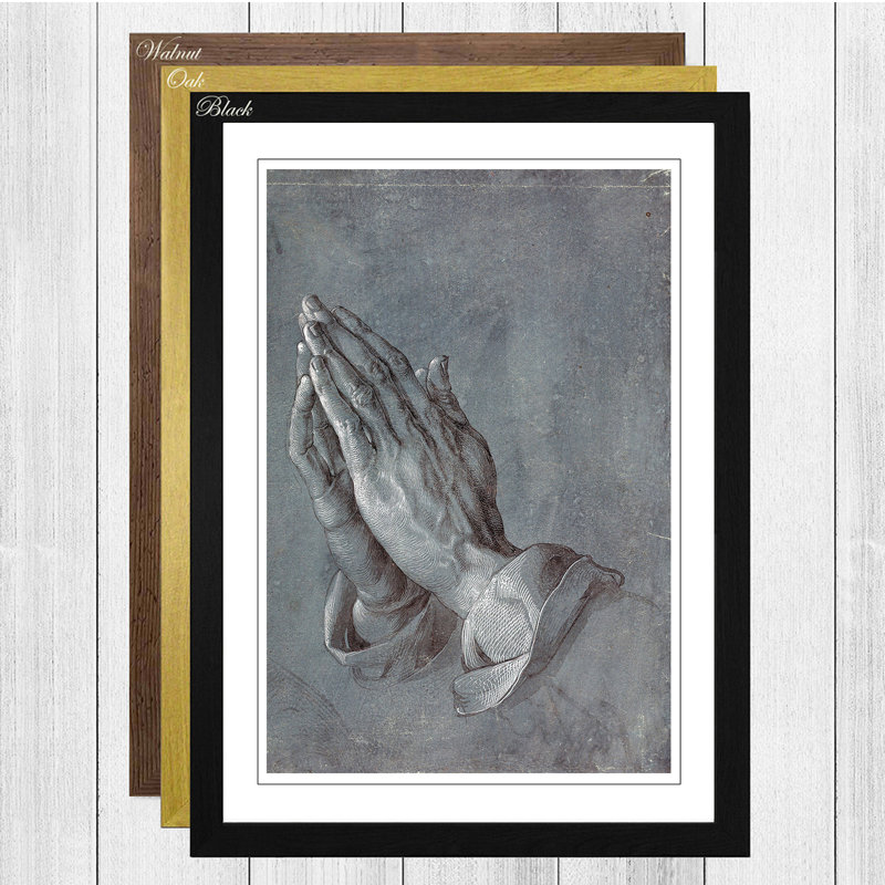 Albrecht Dürer - Single Picture Frame Print, Walnut