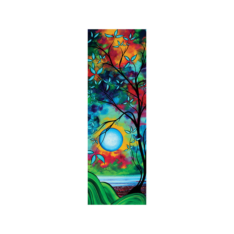 Under The Light Of The Blue Moon I by Megan Duncanson - Wrapped Canvas Panoramic Painting