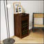 Armoire à vin modulaire noyer 24 avec rangement et présentoir élégants pour maisons modernes-1272521301
