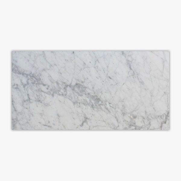12" x 24" Marble Singular Wall & Floor Tile
