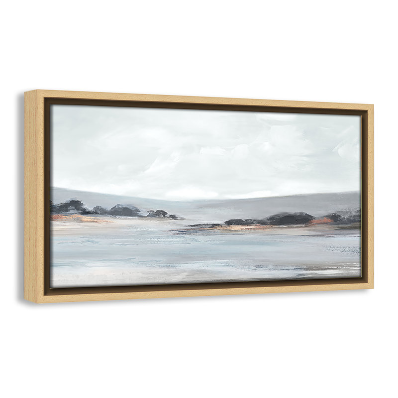 «Rolling Green Valleyys» - Version panoramique par Luna Mavis, Naturel, 9.5" H x 17.5" W