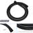 Oil-Rubbed Bronze Shower System - Waterfall Tub Spout, 12" Square Rainfall Head, Handheld, -Balanced, With Spout 12 Inch Oil Rubber Bronze, -Balanced Valve-127676752
