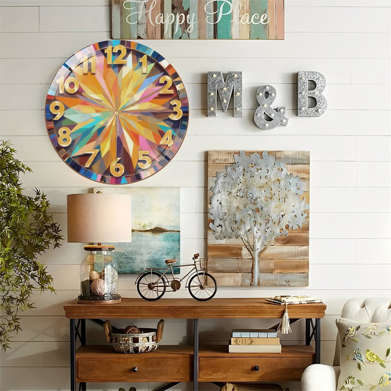 Horloge murale 12 po