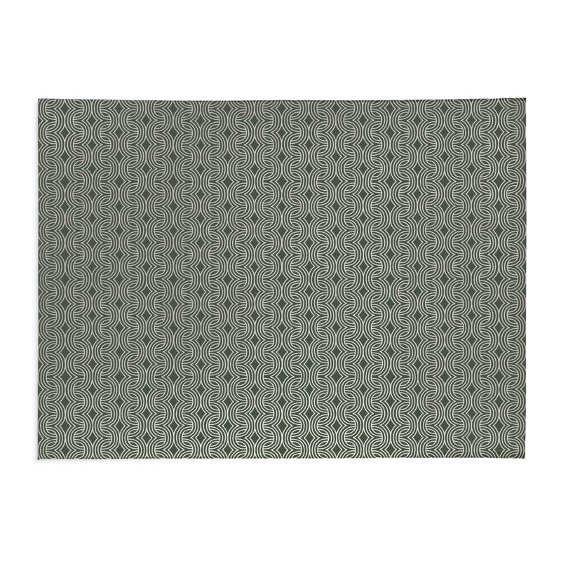 Child Lock Lightweight Non-Slip Kitchen Mat, Chimichurri, Rectangle 2' x 3'