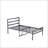 Metal Platform Bed Frame With Headboard