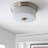 Burtrum Glass Flush Mount